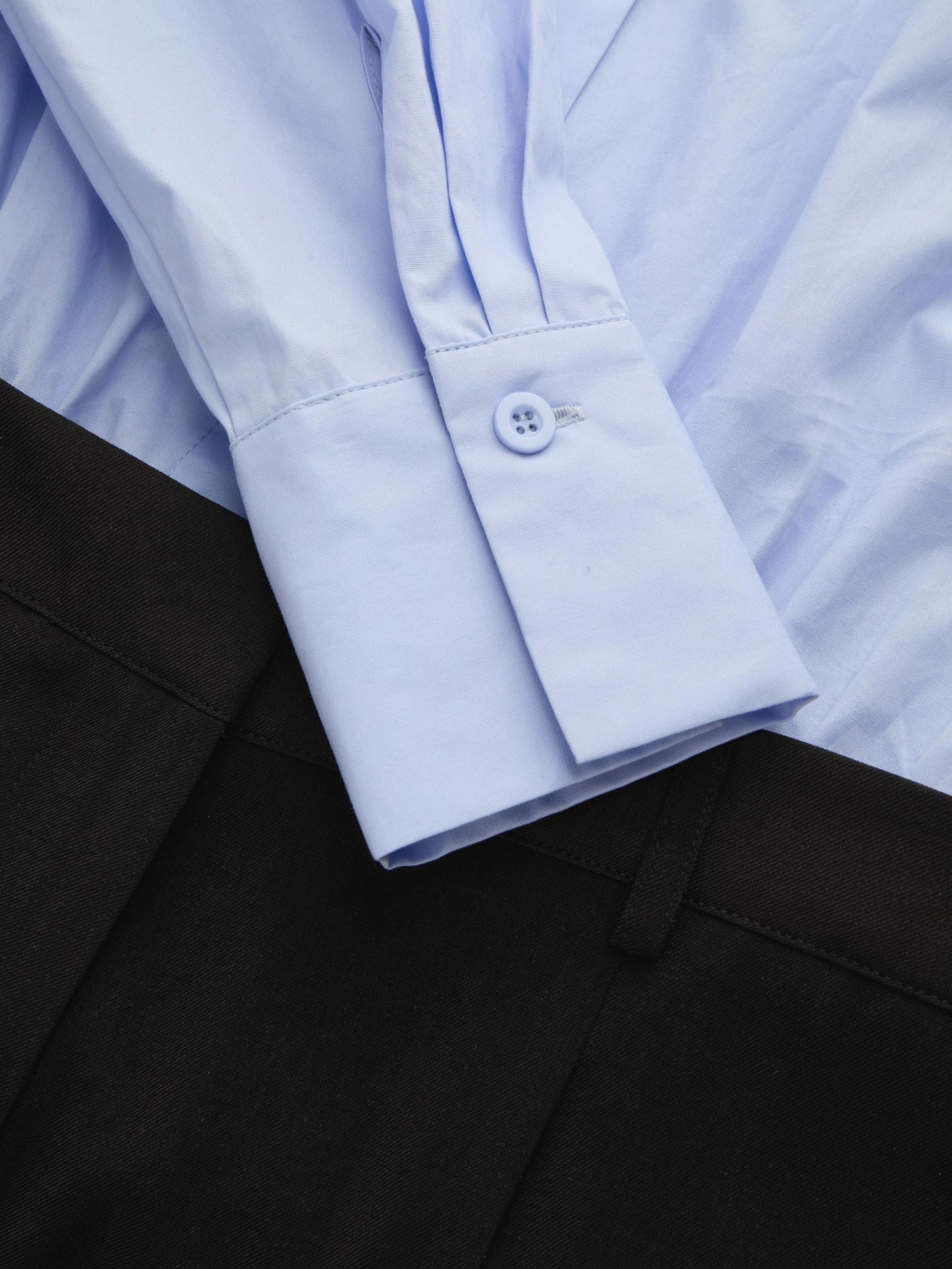 Cotton Polo Two Tone Jumpsuit