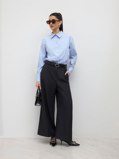 Cotton Polo Two Tone Jumpsuit