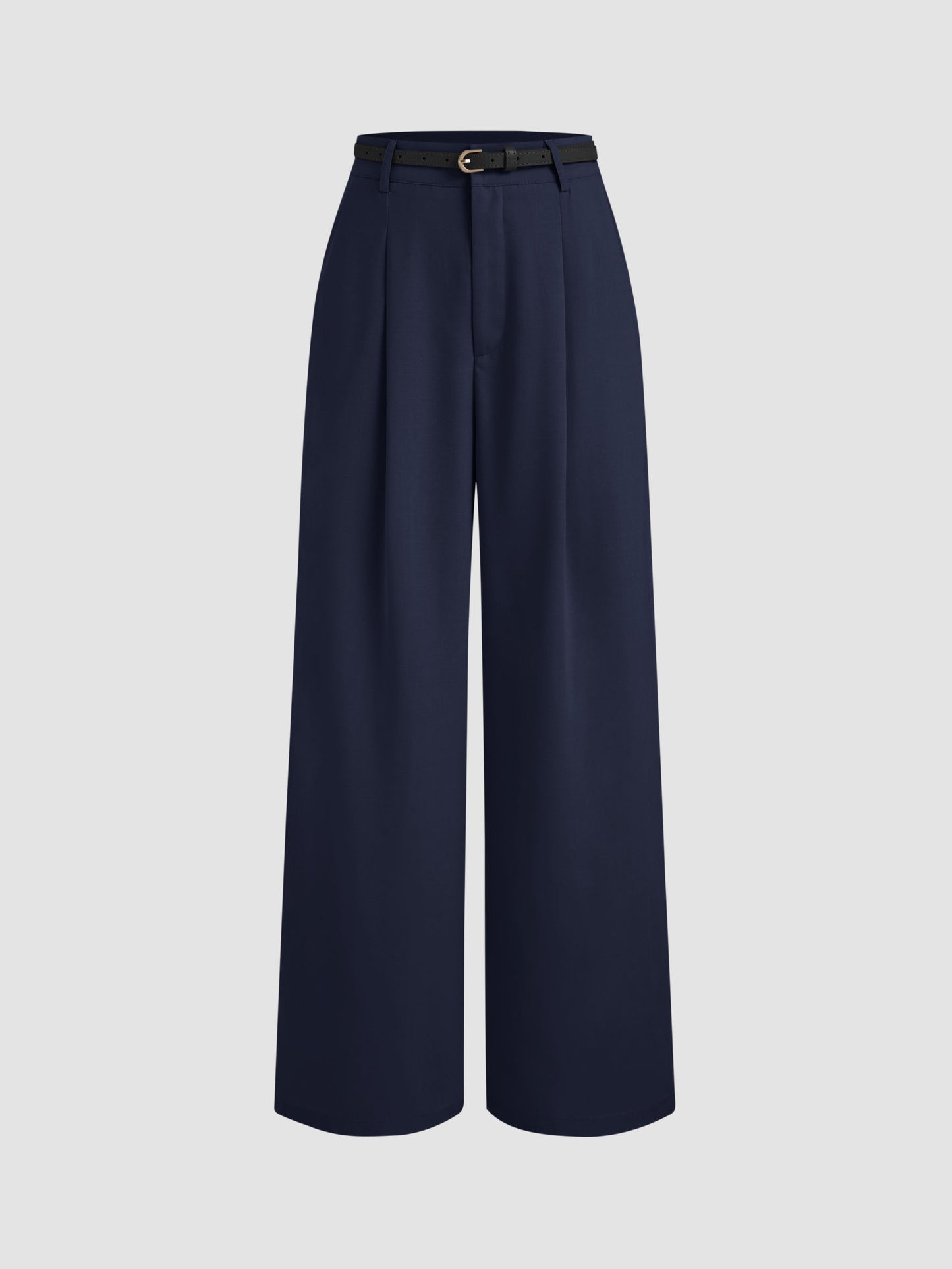 Set of 2-Sky Blue and Blue Top With High Rise Trouser